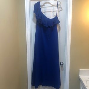 Royal blue dress